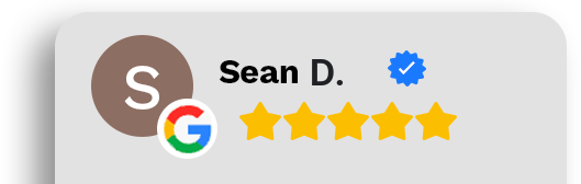 Sean D. 5-star Google review